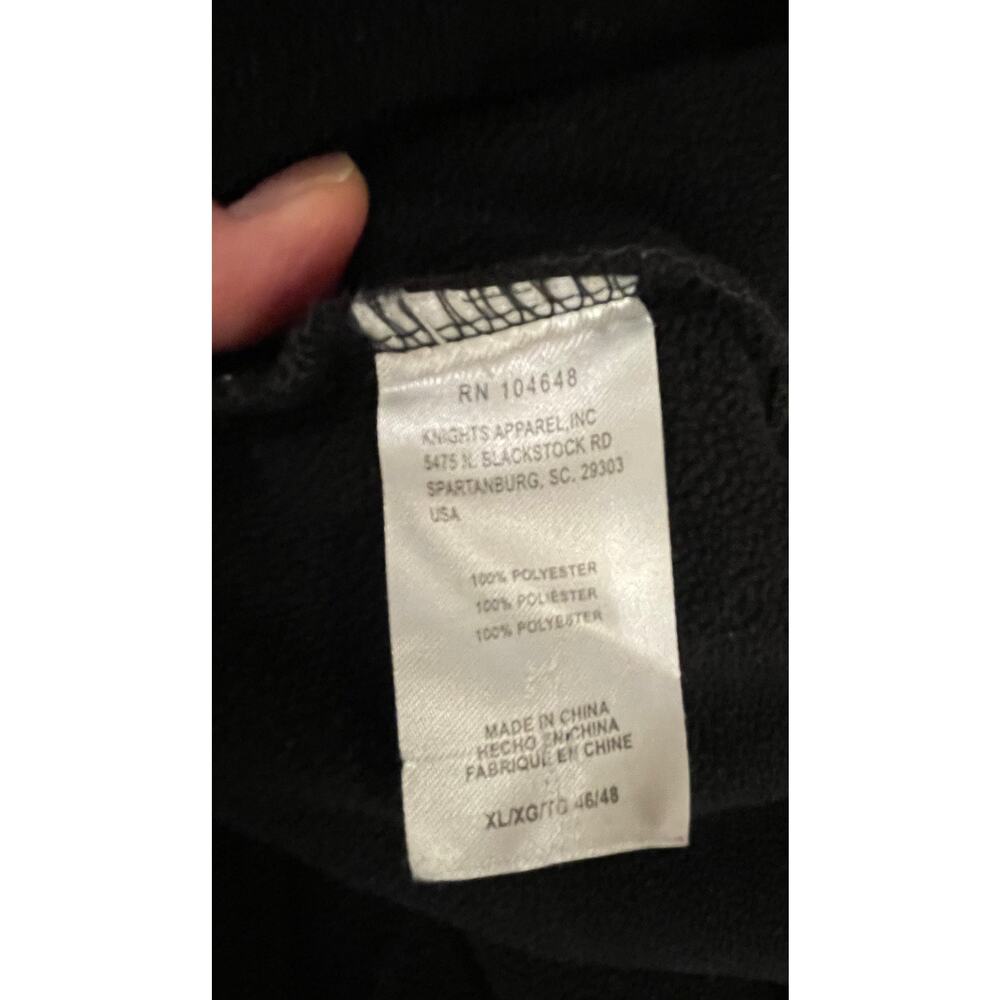 Champion University of Arkansas Razorback Logo Graphic Hoodie Black Women Sz XL - Picture 6 of 6